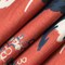 Upholstery Fabric - Blue,Red & Burgundy Global,Toile Upholstery Fabric 54 Inches"